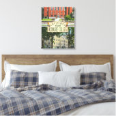 Gruß aus Skidmore Uni Scenes Leinwanddruck (Insitu (Schlafzimmer))