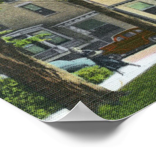 Gruß aus Skidmore Uni Scenes Poster (Ecke)