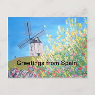 Gruß aus Spanien Postcard Postkarte