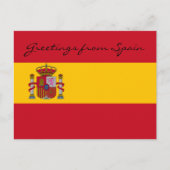 Gruß aus Spanien Postkarte (Vorderseite)