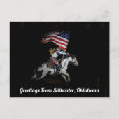 Gruß aus Stillwater, Oklahoma Postkarte (Vorderseite)