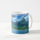 Gruß aus Tahiti Kaffeetasse (VorderseiteRechts)