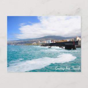 Gruß aus Teneriffa Postkarte