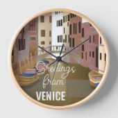 Gruß aus Venedig Uhr (Vorderseite)