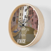 Gruß aus Venedig Uhr (Winkel)