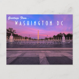 Gruß aus Washington DC Postcard Postkarte