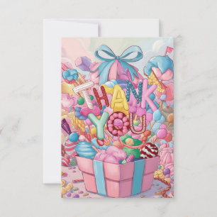 Gruß Candyland danke Karte