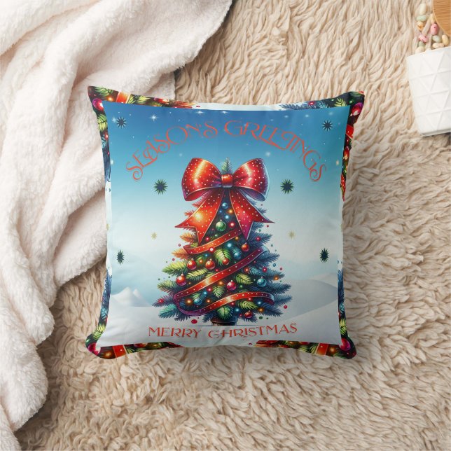 Gruß der Saison Kissen (Decke)