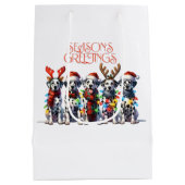 Gruß der Saison Mittlere Geschenktüte (Rückseite)