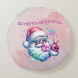 Gruß der Saison Rundes Kissen