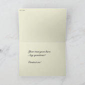 Gruß der Vintagen Gnome Schneemannsaison Feiertagskarte (Innenseite)