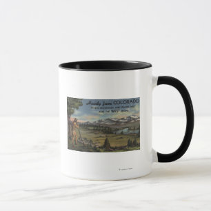 Grüß dich (Gebirgs-u. Grasland-Szene) Tasse
