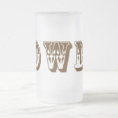 Grüß dich mattglas bierglas (Mittel)