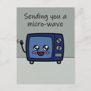 Gruß, dir eine Mikrowelle nach der Kreuzung zu sch Postkarte