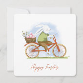 Gruß Einladung glücklich Ostern. Begrüßung (Vorderseite)