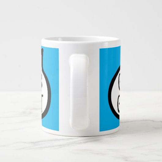 Grüß Gott, Deutscher Hallo, Österreich, Bayern, Sc Jumbo-Tasse (Rückseite)