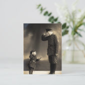 Grüß Gott, Kamerad Postkarte (Stehend Vorderseite)