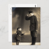 Grüß Gott, Kamerad Postkarte (Vorne/Hinten)