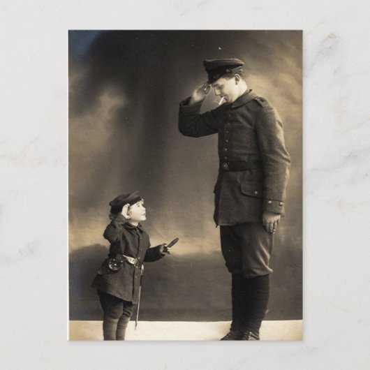 Grüß Gott, Kamerad Postkarte (Vorderseite)