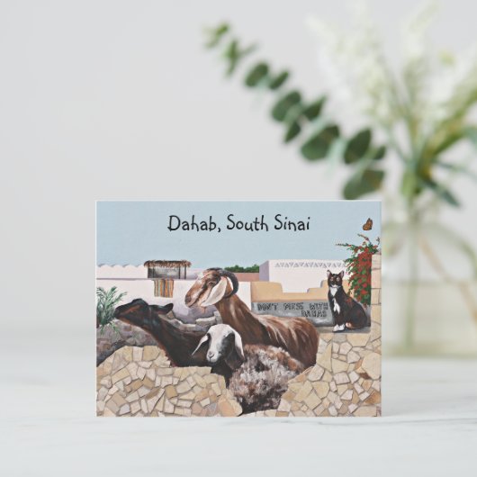 Gruß III Postkarte (Stehend Vorderseite)