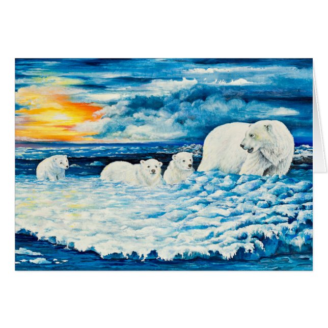 Gruß-Karte (Vorderseite (Horizontal))