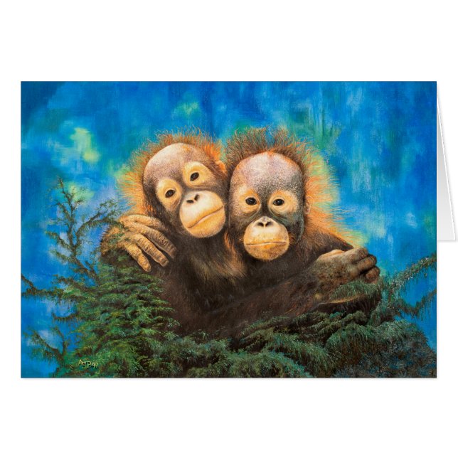 Gruß-Karte (Vorderseite (Horizontal))