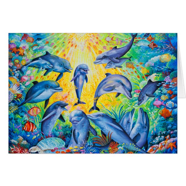 Gruß-Karte (Vorderseite (Horizontal))