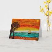 Gruß-Karte "beste Wünsche für eine schnelle Karte (Gelbe Blume)