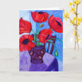 Gruß-Karte Brendans Loughlin Karte (Gelbe Blume)