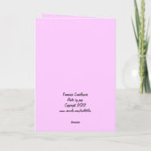 Gruß-Karte - Coneflowers Karte (Rückseite)