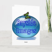 Gruß-Karte Damen-Runner Rainbow Karte (Rückseite)