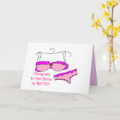 Gruß-Karte, damit die Braut ist Karte (Gelbe Blume)