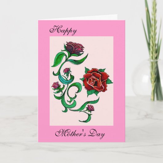 Gruß-Karte der Mutter Tages Karte (Vorderseite)