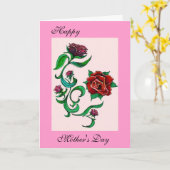 Gruß-Karte der Mutter Tages Karte (Gelbe Blume)