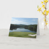 Gruß-Karte des großen Kanus, Georgia Karte (Gelbe Blume)