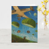 Gruß-Karte ehrt alle Amerikas Veterane Karte (Gelbe Blume)