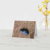 Gruß-Karte - Ermutigung Karte (Gelbe Blume)