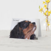 Gruß-Karte - es tut mir leid Karte (Gelbe Blume)