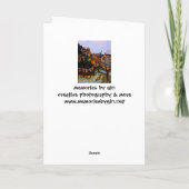 Gruß-Karte Florenz Italien Karte (Rückseite)