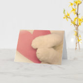 Gruß-Karte für Haustier-Liebhaber Karte (Gelbe Blume)