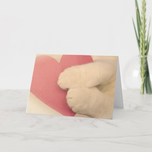 Gruß-Karte für Haustier-Liebhaber Karte (Vorderseite)