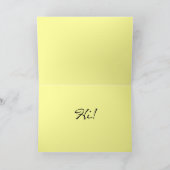 Gruß-Karte - haitianische Wäscherei Karte (Innenseite)