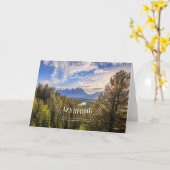 Gruß-Karte Jackson- Holereihen-01 Karte (Gelbe Blume)