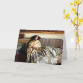 Gruß-Karte John Singer Sargents Nonchaloir Karte (Gelbe Blume)