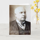 Gruß-Karte Karte (Gelbe Blume)