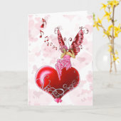 Gruß-Karte Karte (Gelbe Blume)