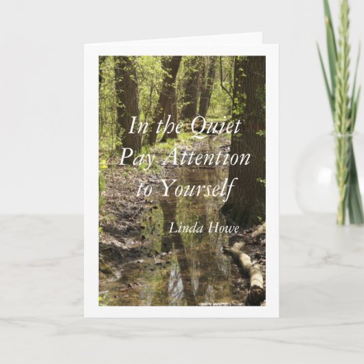 Gruß-Karte Karte (Vorderseite)