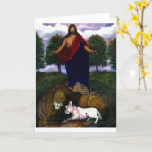 GRUSS-KARTE KARTE (Gelbe Blume)