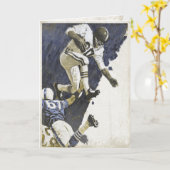 Gruß-Karte mit Aktion verpackte Fußball-Druck Karte (Gelbe Blume)