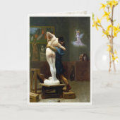 Gruß-Karte mit Jean-Leon Gerome Malerei Karte (Gelbe Blume)